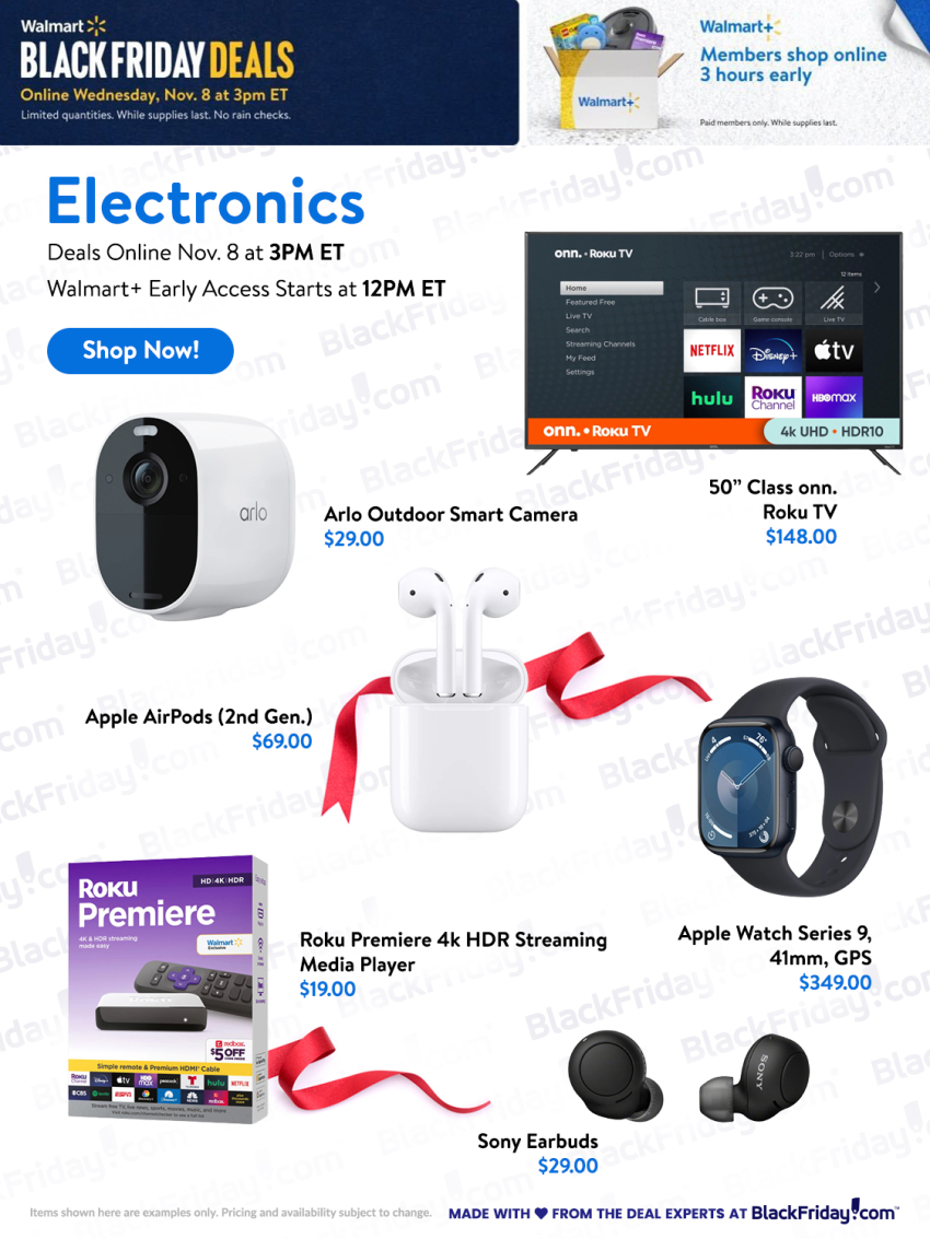 Walmart Black Friday 2023 Event 1 Nov 8th - Page 1
