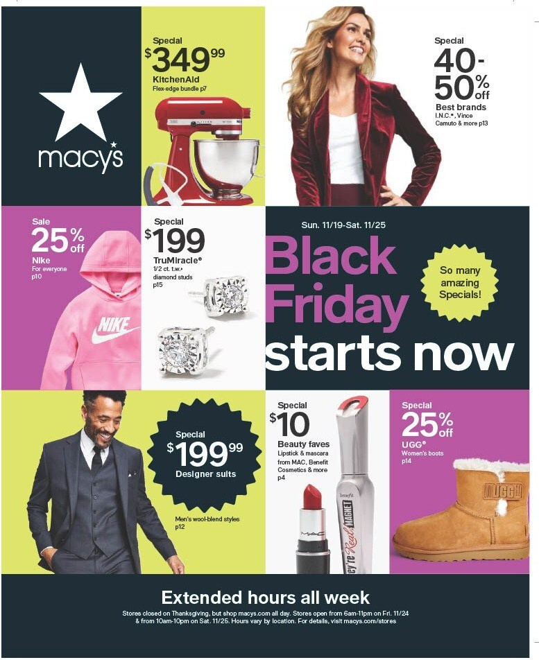 Macy's Black Friday 2023 November 19 - Page 1