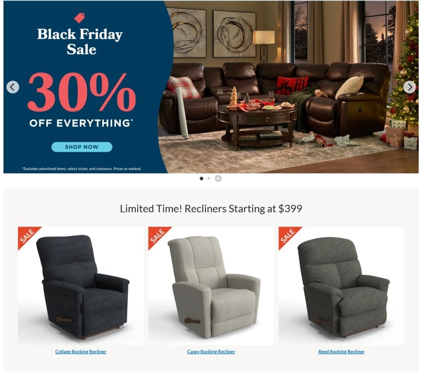 La-Z Boy Black Friday 2024 - Page 1