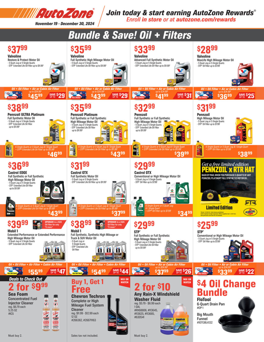 AutoZone Black Friday 2024 - Page 1