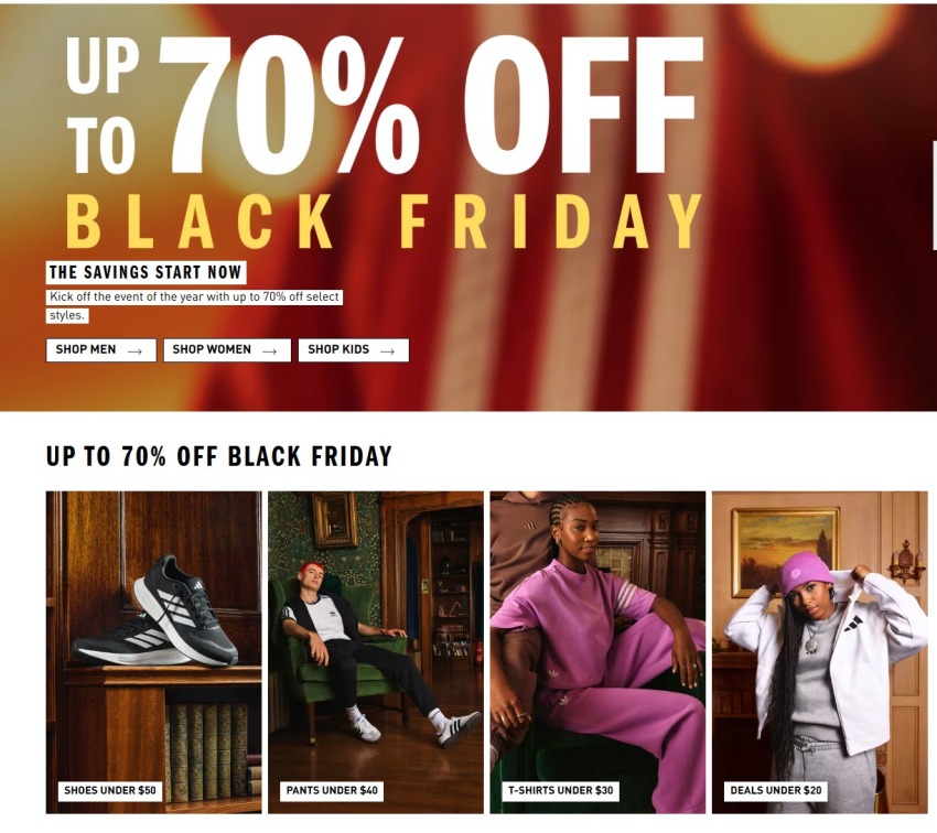 Adidas Black Friday 2024 - Page 1