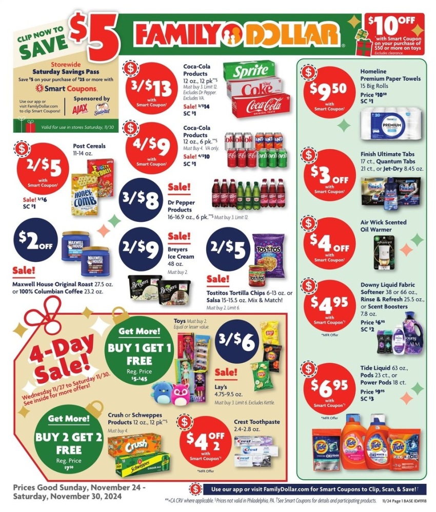 Family Dollar Black Friday 2024 - Page 1