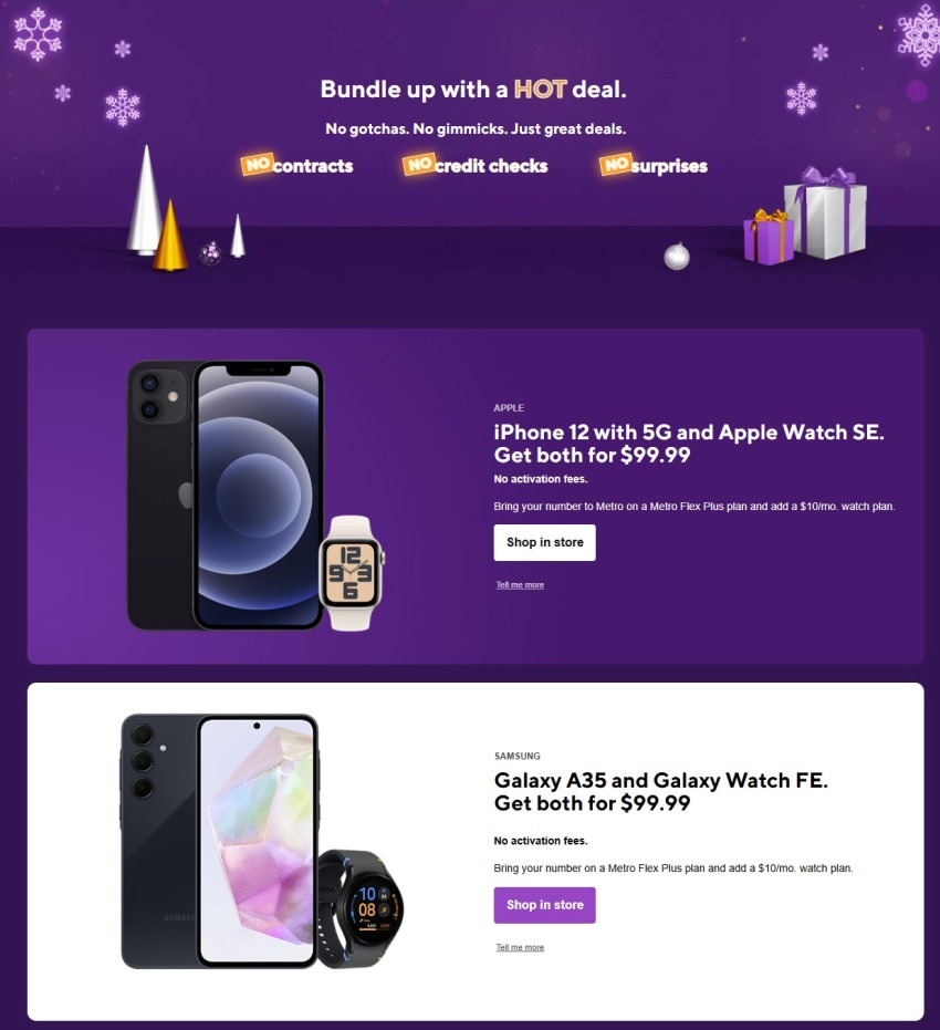 Metro by T-Mobile Black Friday 2024 - Page 1