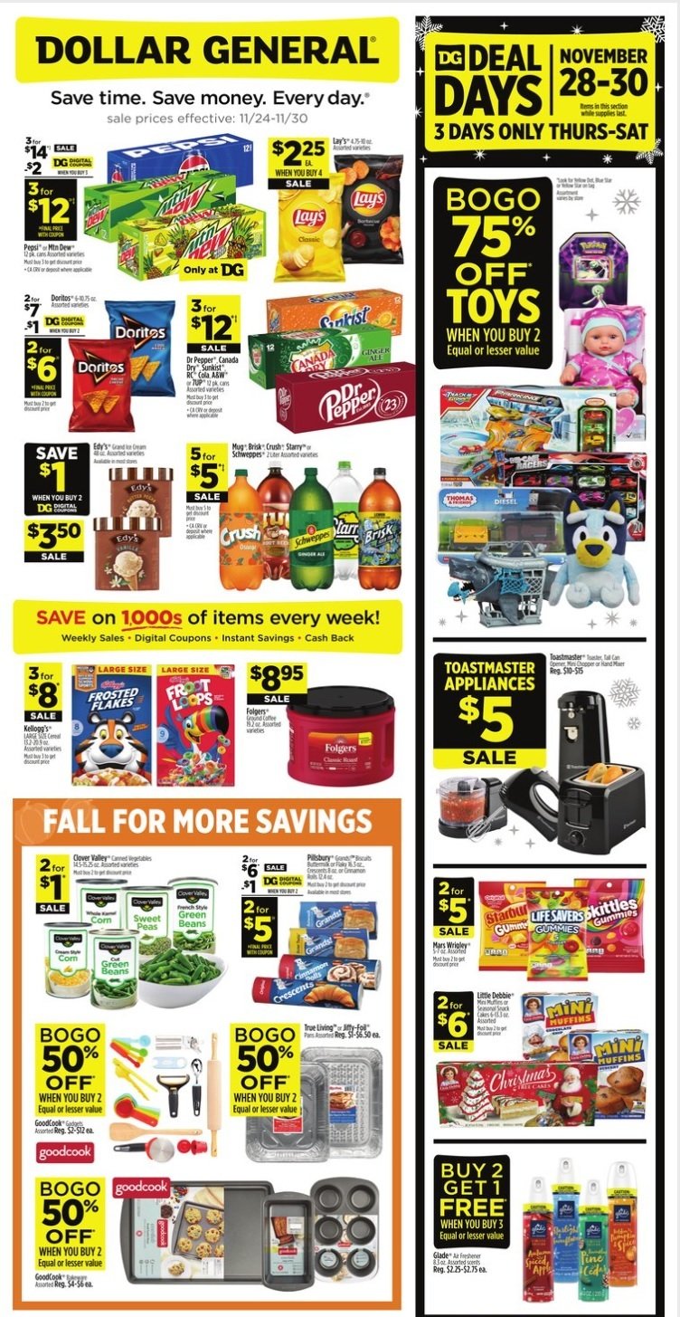 Dollar General Black Friday 2024 - Page 1