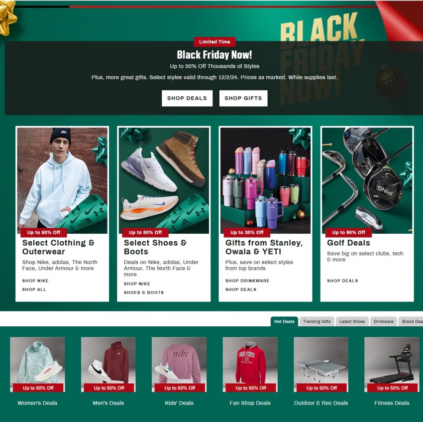 Dick's Sporting Goods Black Friday 2024 - Page 1