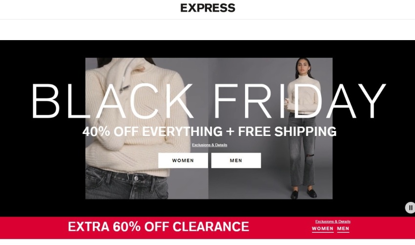 Express Black Friday 2024 - Page 1