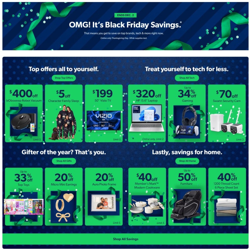Sam's Club Black Friday 2024 - Page 1