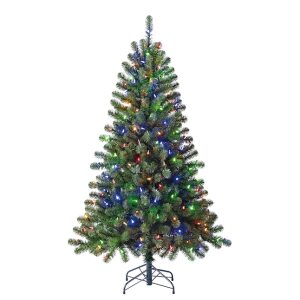 Holiday Living 5-ft Bristen Pine Pre-lit Artificial Christmas Tree w/LED Lights