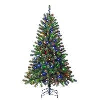 Holiday Living 5-ft Bristen Pine Pre-lit Artificial Christmas Tree w/LED Lights