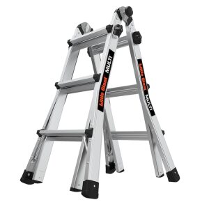 Little Giant Ladders  3-ft Multi M13 Aluminum Telescoping Multi-Position Ladder