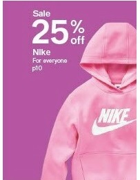 25% Off Nike for Everyone