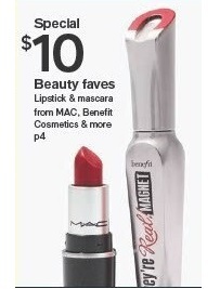 Beauty Faves lipstick & mascara from MAC, Benefit Cosmetics & more for $10