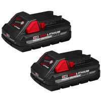 Milwaukee M18 REDLITHIUM HIGH OUTPUT CP3.0 Battery 2 Pack