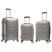 $99 Rockland 3-Piece Hardside Luggage Set + Free Shipping