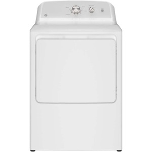 GE 7.2 cu. ft. vented Electric Dryer in White with Auto Dry and 120ft Venting