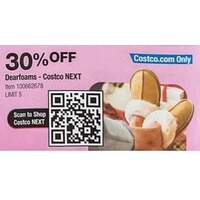 30% Off Dearfoams Costco Next