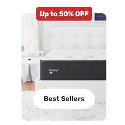 Up to 50% off Best Sellers Mattress
