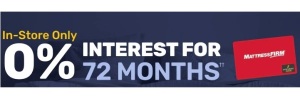 0% Interest for 72 Months