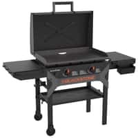 Blackstone Iron Forged 2 Burner Liquid Propane Outdoor Griddle w/Hood