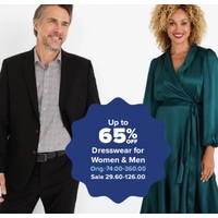 Up to 65% Dresswear for Women & Men
