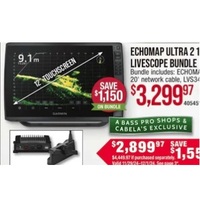 Garmin Echomap Ultra 2 1265v Livescope Bundle