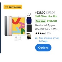 Restored Apple iPad 102-inch Wifi