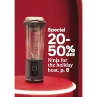 20-50% Off Ninja for the holiday