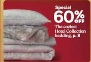 605 off The coziest Hotel Collection bedding