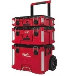 3-pc Milwaukee PACKOUT Tool Box System