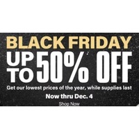 Up to 50% off Black Friday Deals