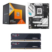 AMD Ryzen 7 7800X3D, ASUS B650-A ROG Strix Gaming WiFi  Computer Build Bundle