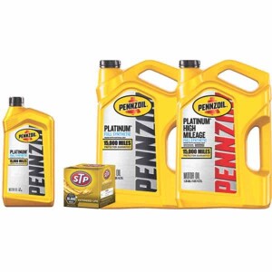 Pennzoil Platinum Full Synthetic or Full Synthetic High Mileage Motor Oil