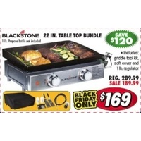 Blackstone 22 In. Table Top Bundle