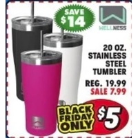 20 02. Stainless Steel Tumbler