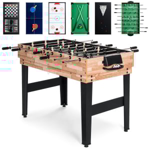 Best Choice Products 2x4ft 10-in-1 Combo Game Table Set
