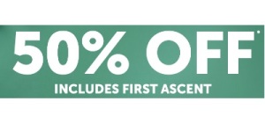 50% off Includes First Ascent