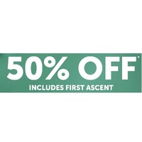 50% off Includes First Ascent
