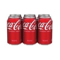 Coke 12 Fl Oz Can 6 Pk 4/$9