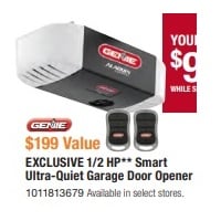 1/2 HP Smart Ultra-Quiet Garage Door Opener