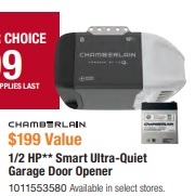 1/2 HP Smart Ultra-Quiet Garage Door Opener
