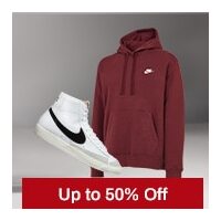 Up to 50% Off Men's Shoes & Clothing