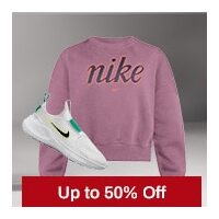 up to 50% Off Kids' Shoes & Clothing