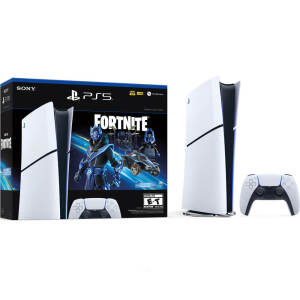 Sony PlayStation 5 Slim Digital Edition Fortnite Cobalt Star Bundle