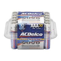 ACDelco AAA Super Alkaline Batteries 30 Pack