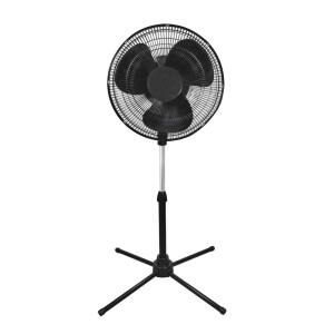 Lifesmart 16-inch Black Oscillating Pedestal Fan