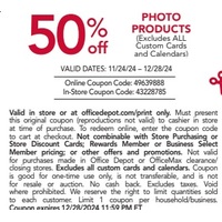50% Off Photo Product
