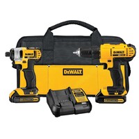$129 DEWALT 20V Max Cordless Drill Kit + Free Shipping