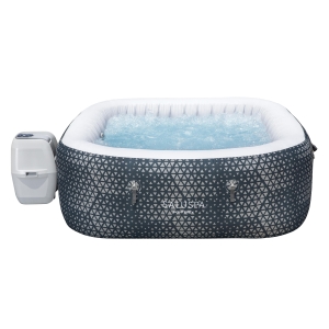 SaluSpa Monterey AirJet Outdoor Inflatable Square Hot Tub 4-6 Person