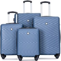 $99 Travelhouse 4-Piece Hardshell Luggage Set + Free Shipping