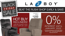 La-Z-Boy Preview Ad for Black Friday 2018 is Up
